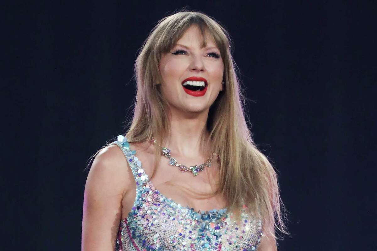 Taylor Swift performs at Levi’s Stadium in Santa Clara on Friday, July 28, 2023.