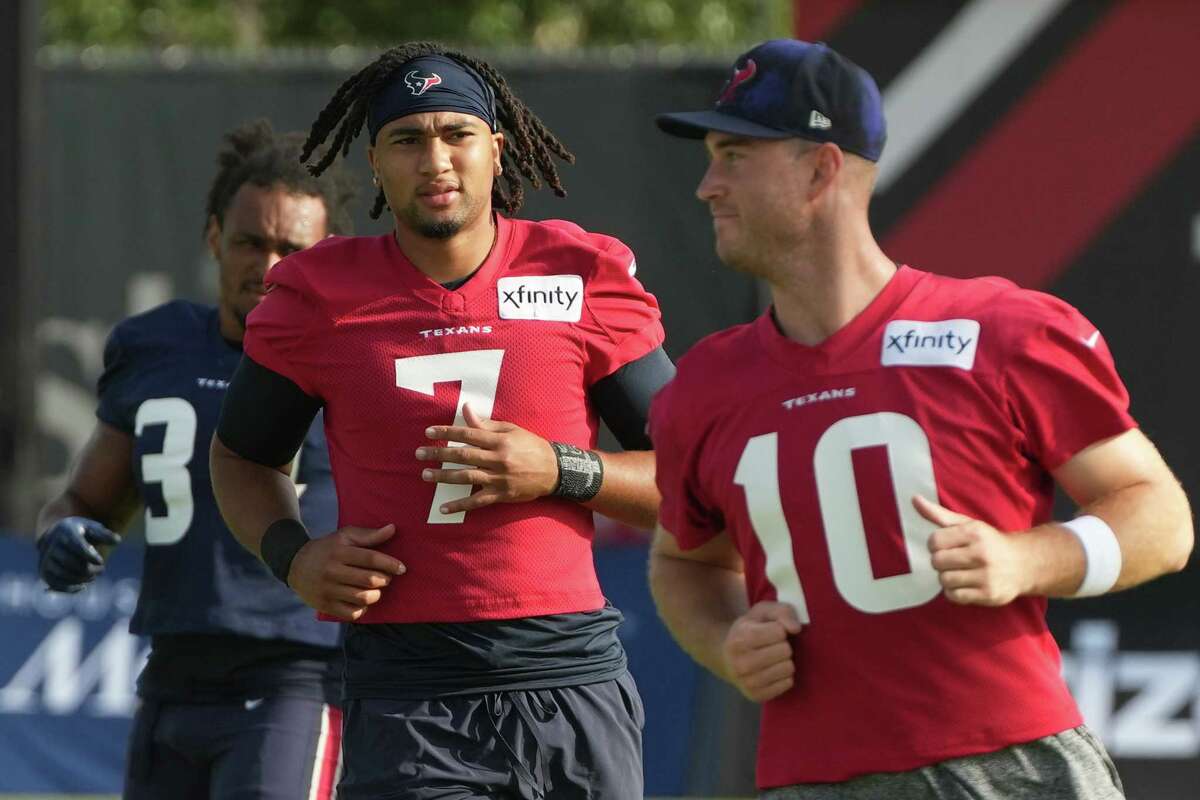 Former Ohio State QB Stroud vying for starting job with Texans