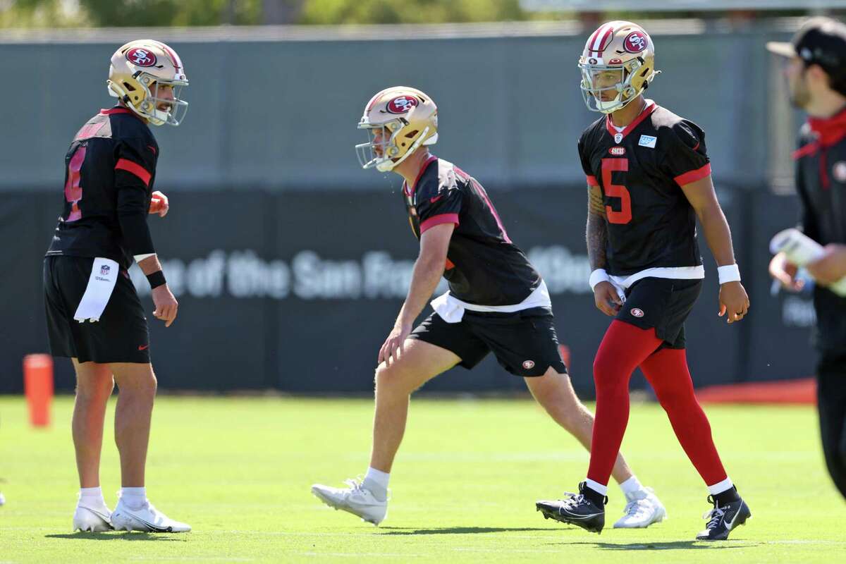 49ers QB Brock Purdy returns to practice for the first time since elbow  surgery - The San Diego Union-Tribune