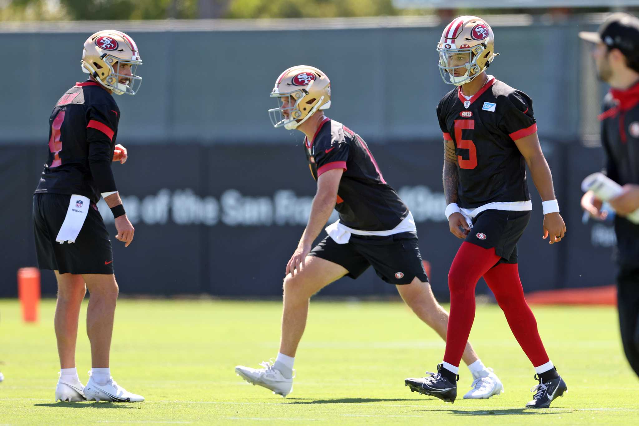 Who has impressed during San Francisco 49ers training camp