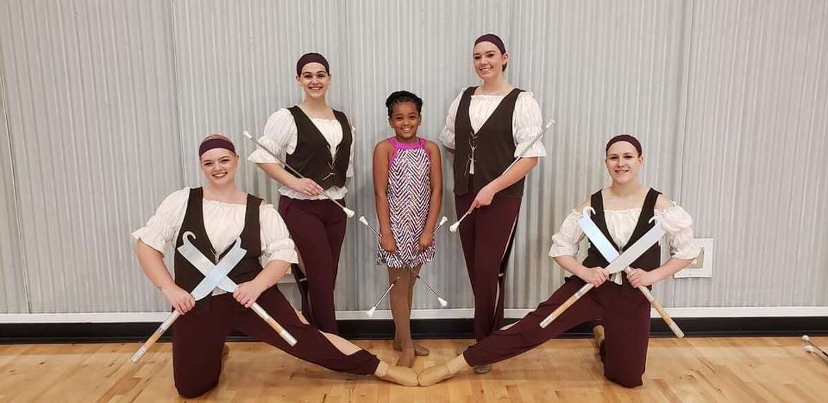 Victory Star Twirlers compete in AAU Junior Olympics