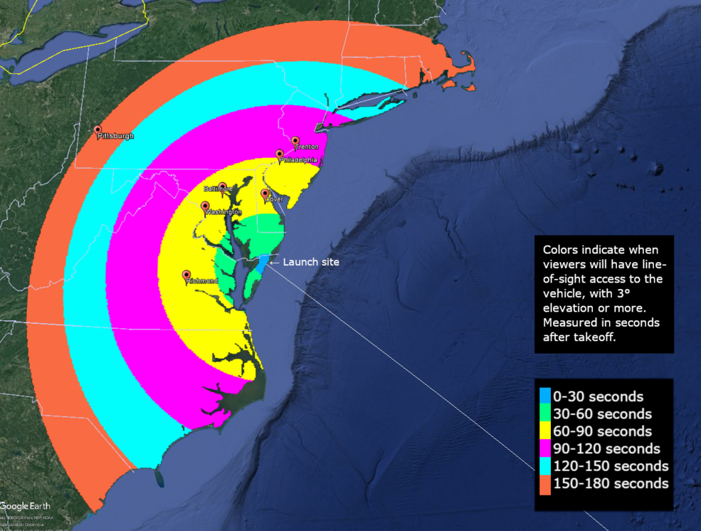 Tuesday rocket launch attempt could be visible in the Hudson Valley