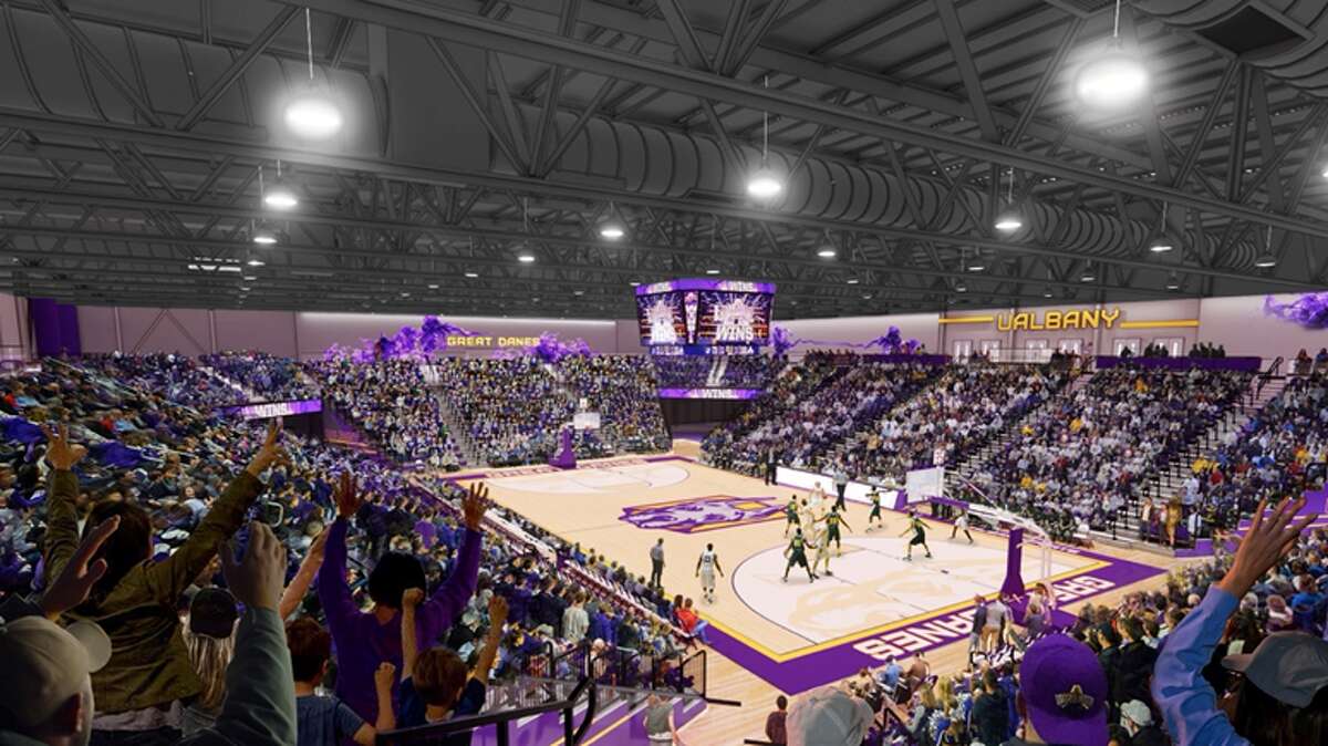 SEFCU Arena at UAlbany now Broadview Center as renovation nears end