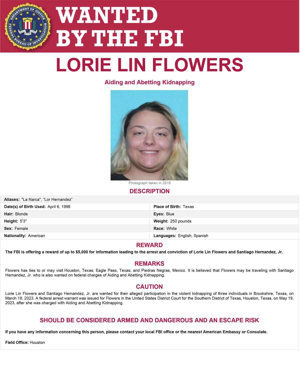 FBI reward posted for duo accused of kidnapping, torturing migrants