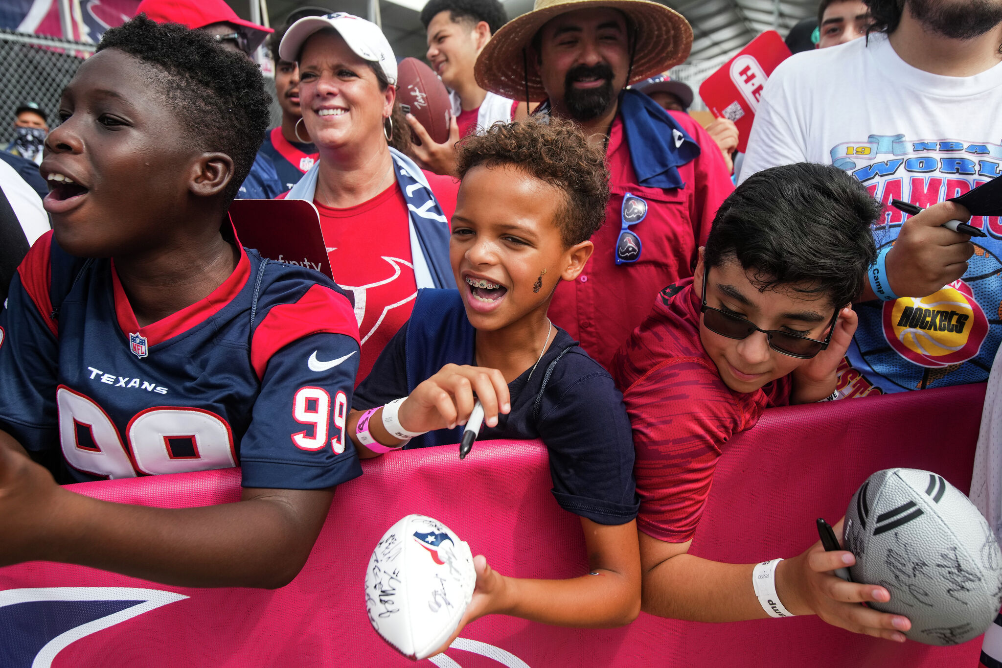 Texans' training camp begins July 29. Here are the eight dates open to fans