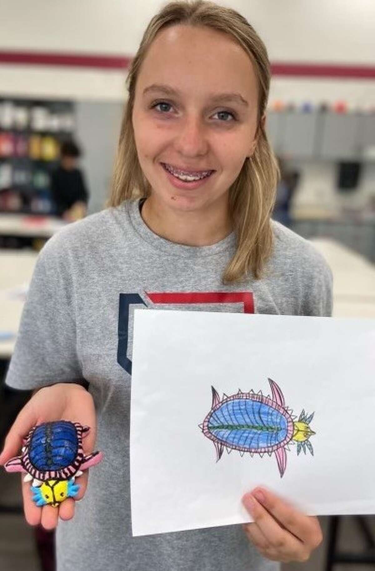 Big Rapids students use pottery to connect with young artists