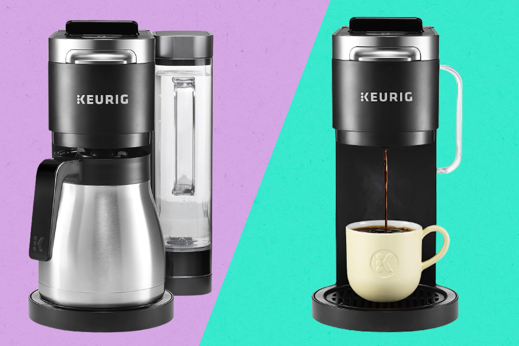 Keurig K-Duo Plus Coffee Maker w/ 36 K-Cups & Ground Coffee 