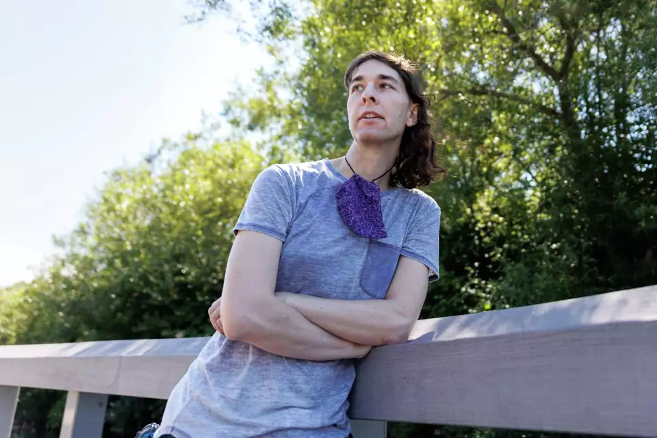 Santa Cruz resident Pasha Wrangell is undergoing gender-transition treatments, which are covered by Medi-Cal, California’s version of the federal Medicaid program for low-income individuals.