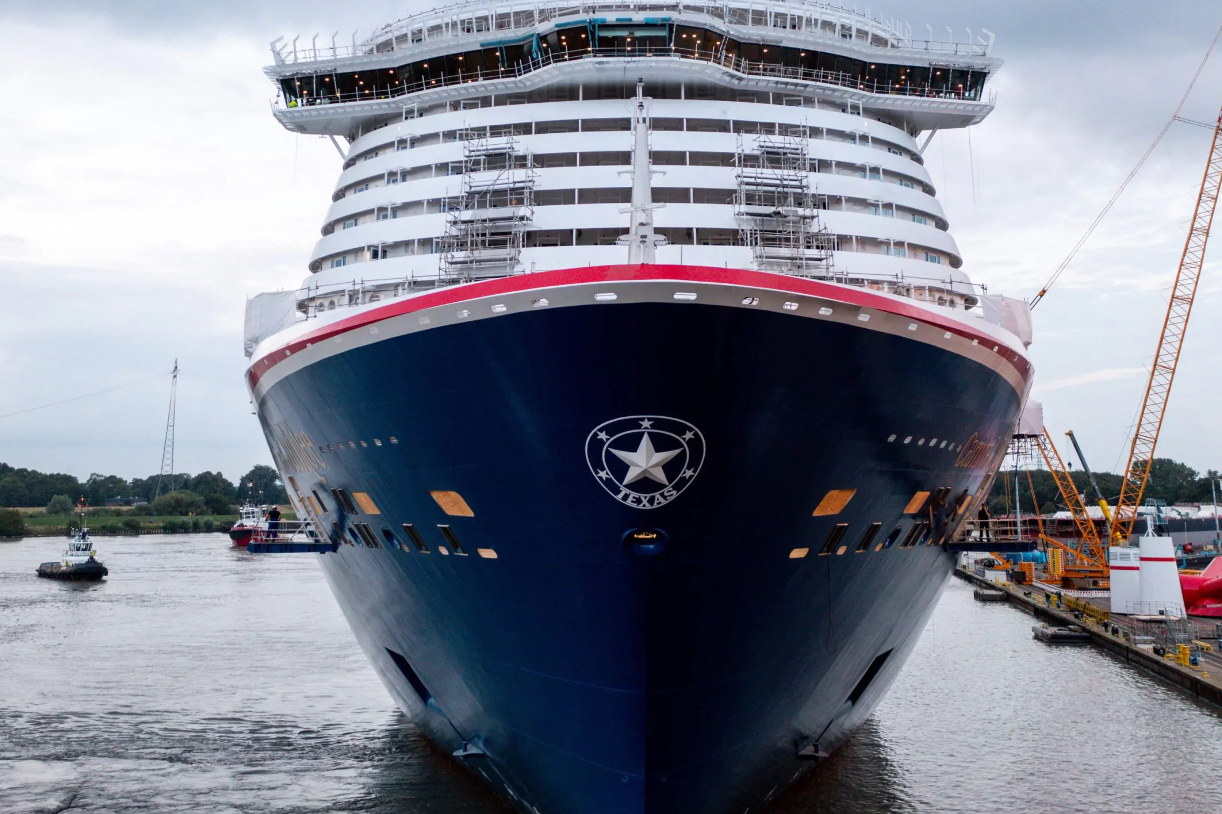 Carnival Jubilee is set to sail from Galveston for the first time