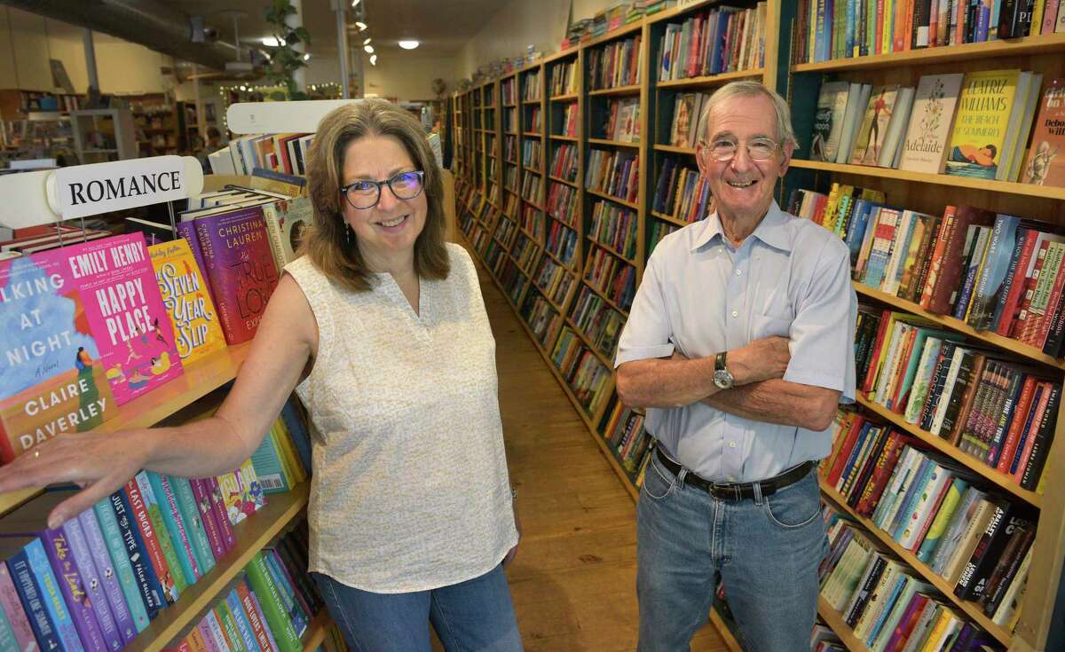 A bookstore in Bend, OR hosting author events.
