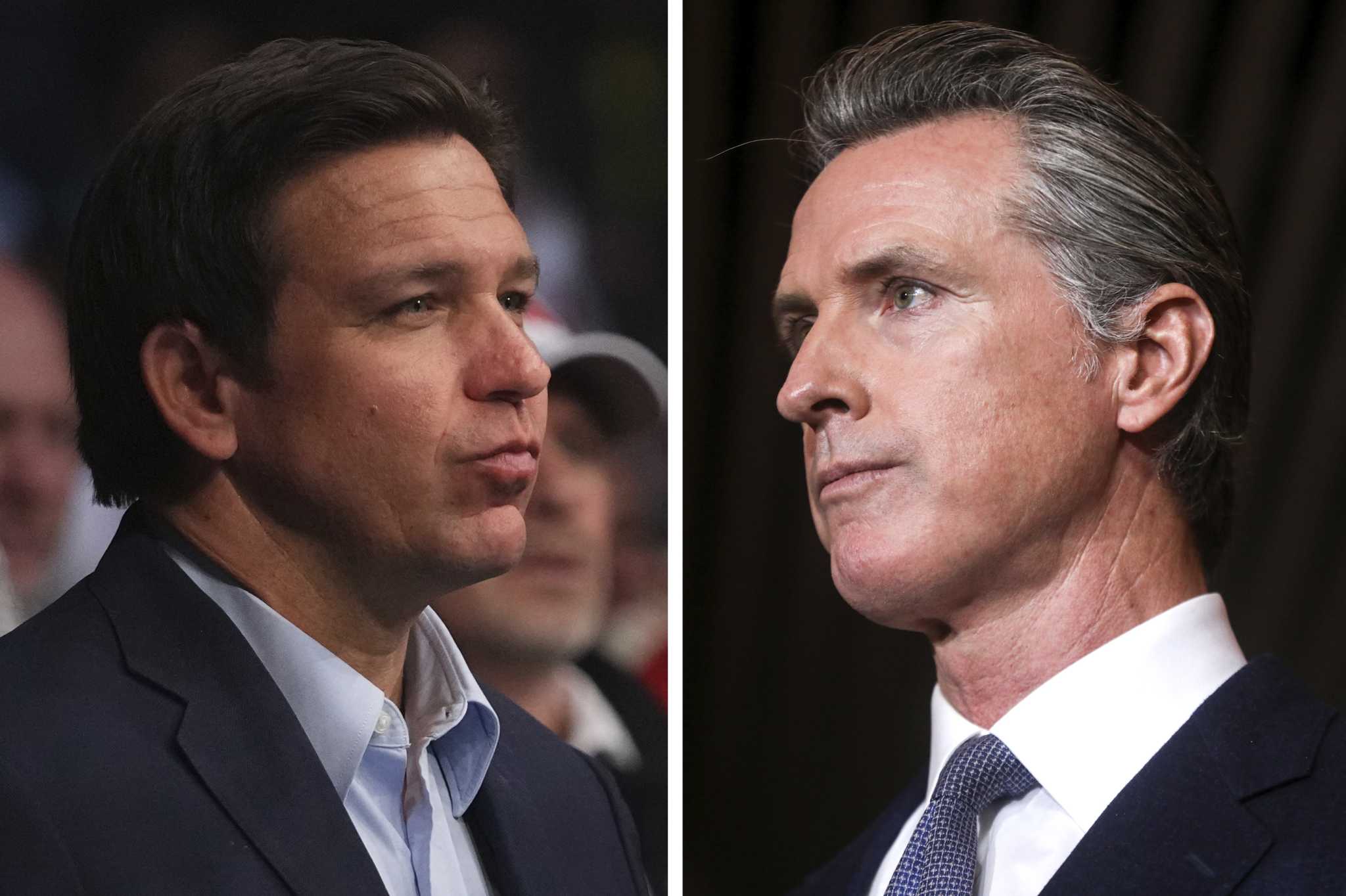 Fox Debate Would Offer Risks For DeSantis, Possible Rewards For Newsom