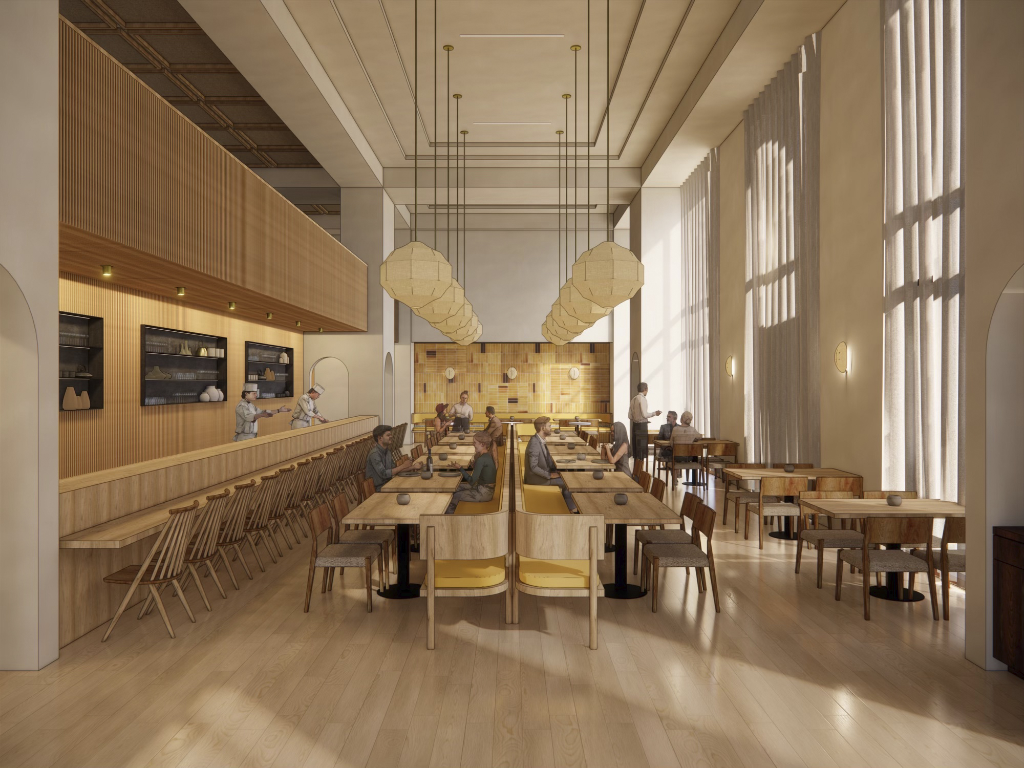 【 okazu⠀】 High-end sushi and Japanese spot Nineteen Hyaku sets opening