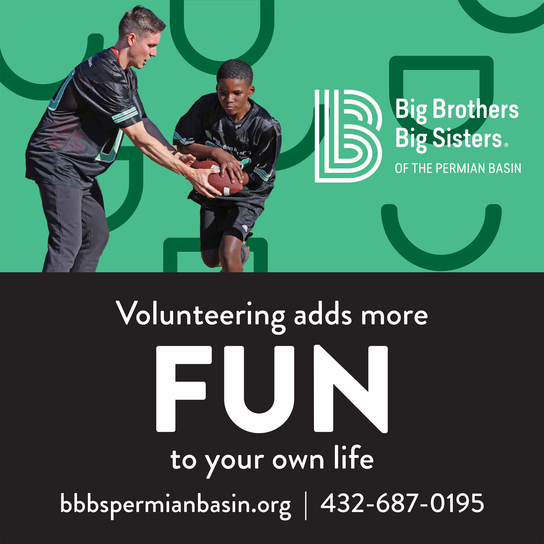 Big Brothers Big Sisters promotes the fun side of volunteering