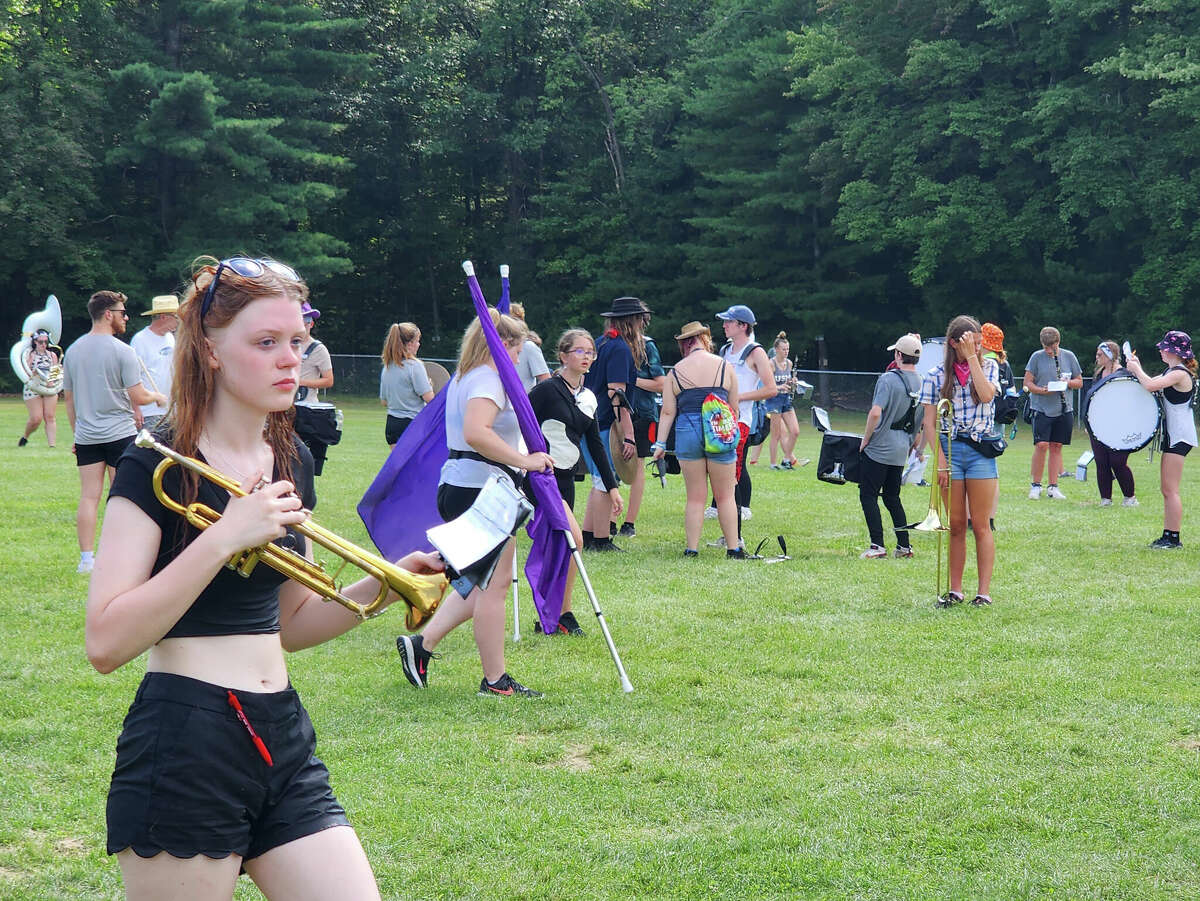 Meridian marching band prepares for the season