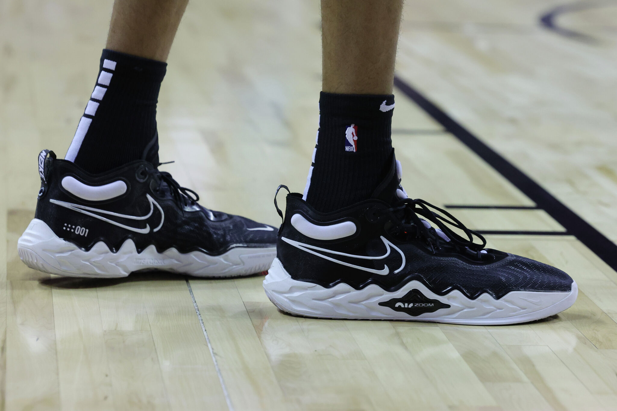 A Closer Look At Victor Wembanyama s Current Sneaker The Nike Air Zoo