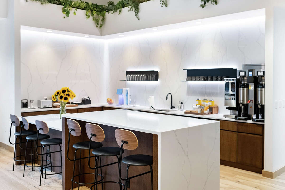 A rendering of a kitchen space at the new Hej!Workshop set to open on the top floor of 945 Market St., San Francisco.