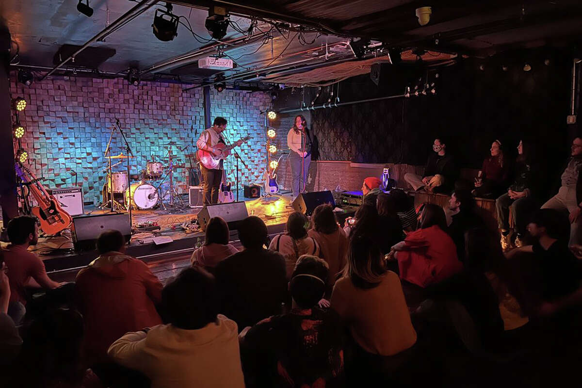 Amado's, a bar and music venue in San Francisco's Mission District, before its recent flood.