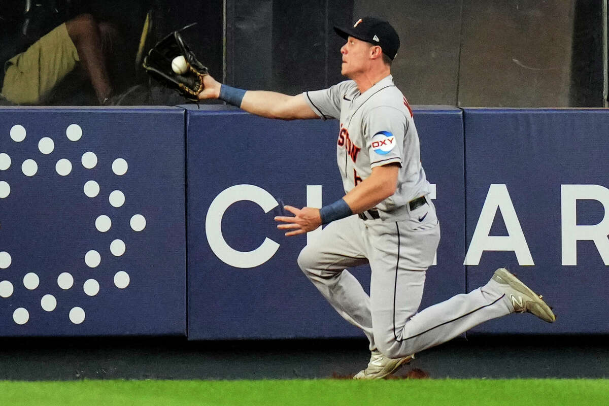 Astros: Breaking down Jake Meyers' sliding catch into wall vs. Yankees