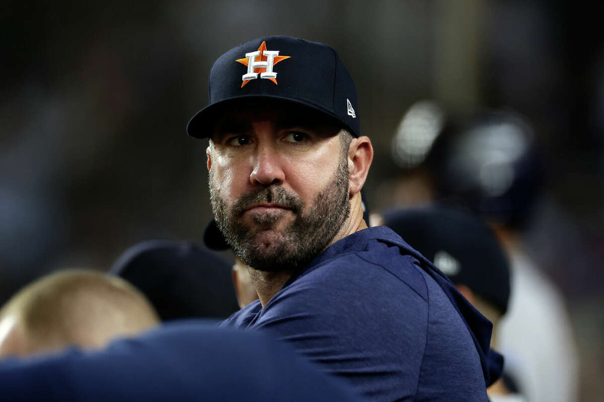 BREAKING: The Astros have re-acquired Justin Verlander from the New York  Mets, in exchange for top prospect Drew Gilbert and one other…