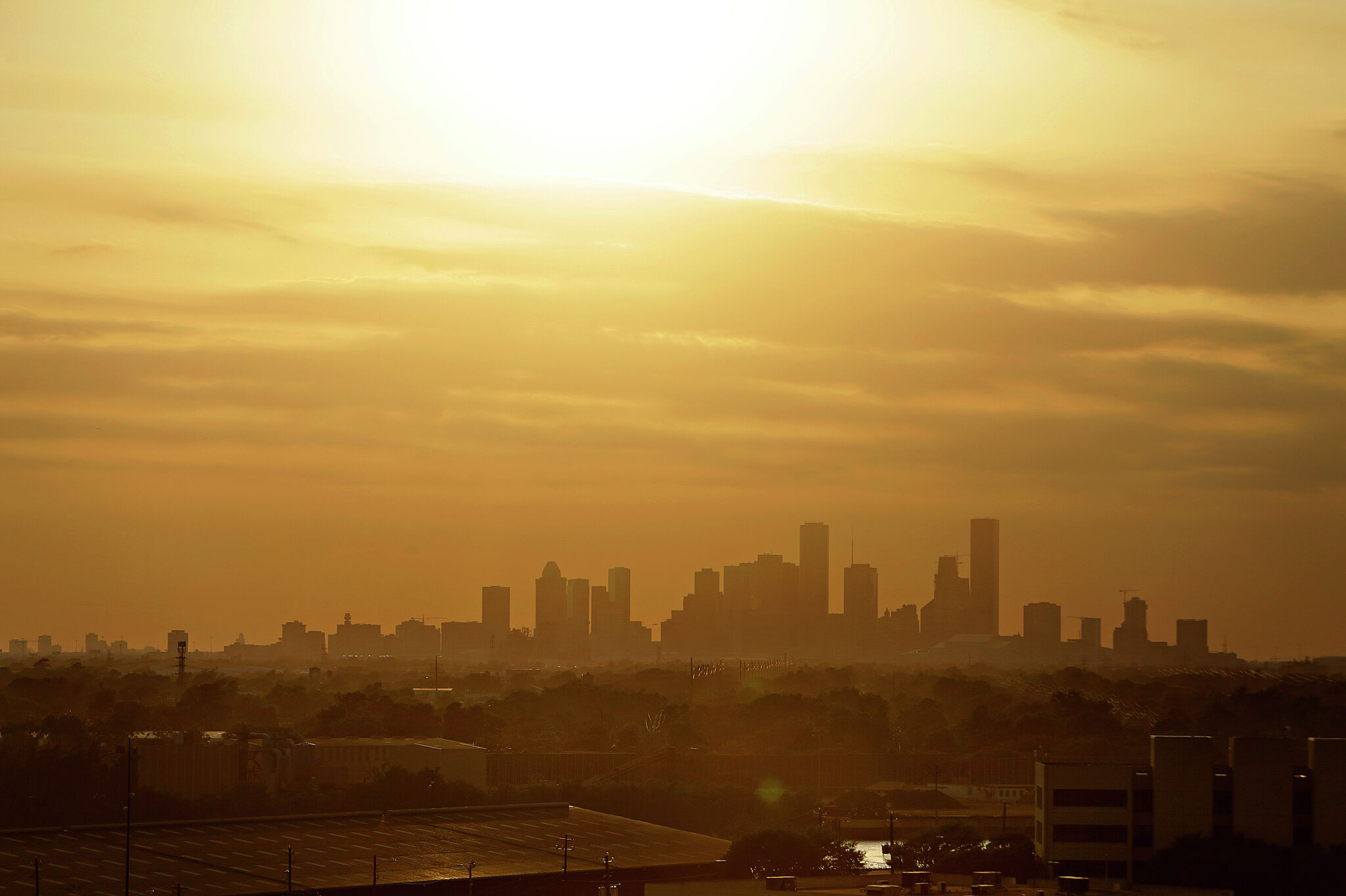 What is Houston's alltime high temperature record?