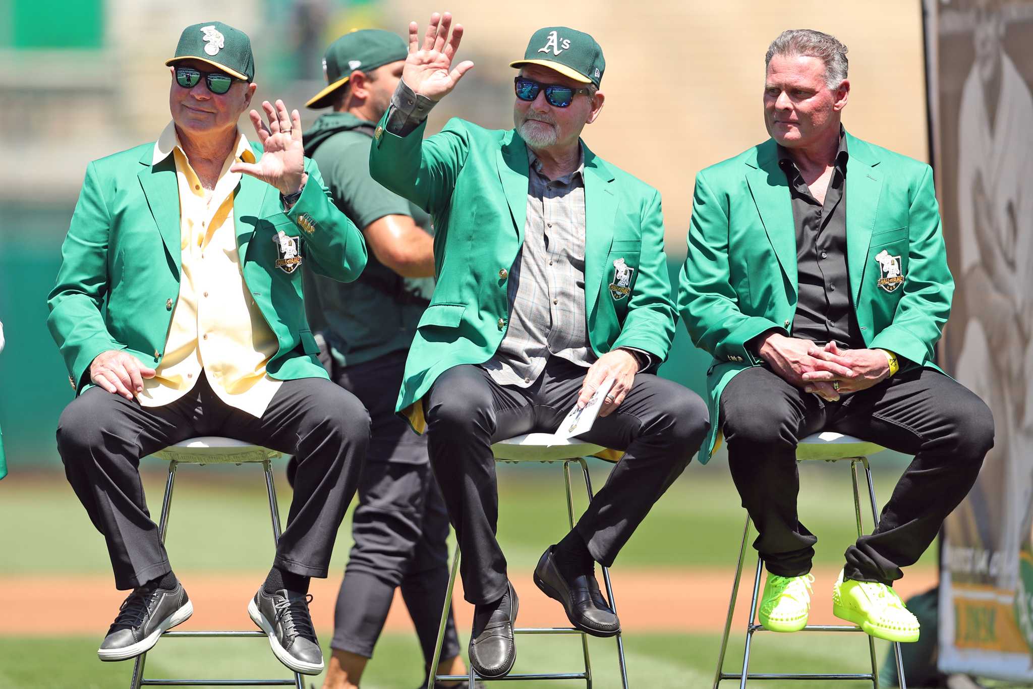 Amid a murky future, A's honor their past with new Hall of Fame class