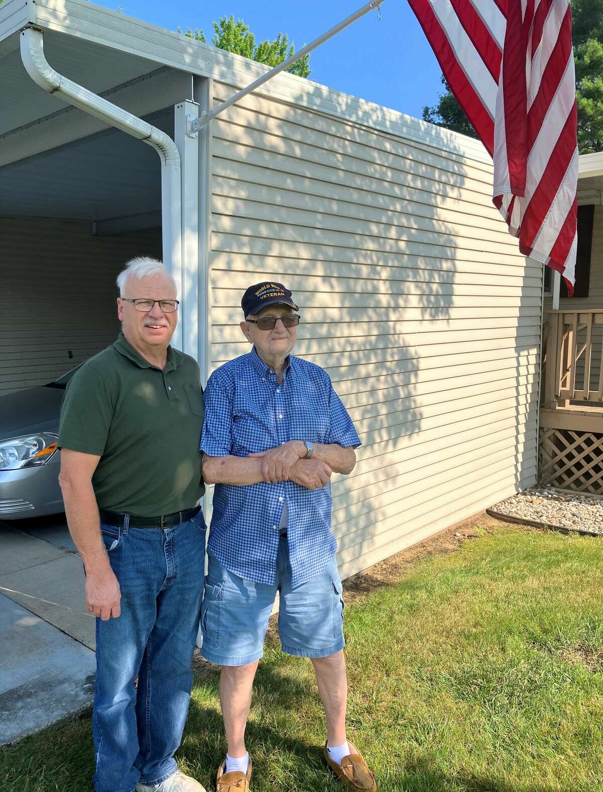 Sanford resident Harry Mohr is a proud World War II Navy veteran