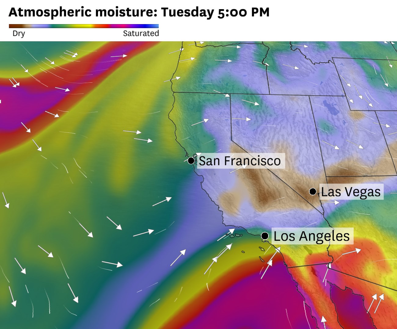 雾霾天气回归加利福尼亚。以下是这些沿海城市可能达到的寒冷程度。