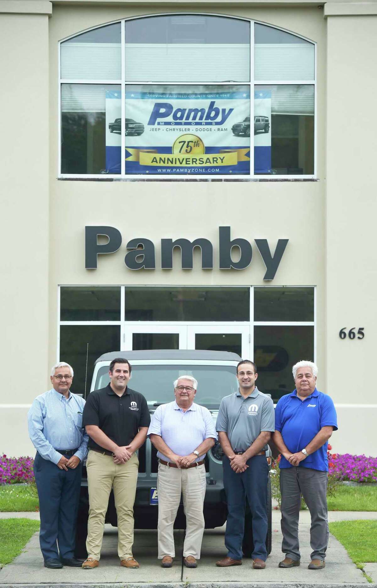 Ridgefield's familyowned Pamby Motors celebrates 75 years