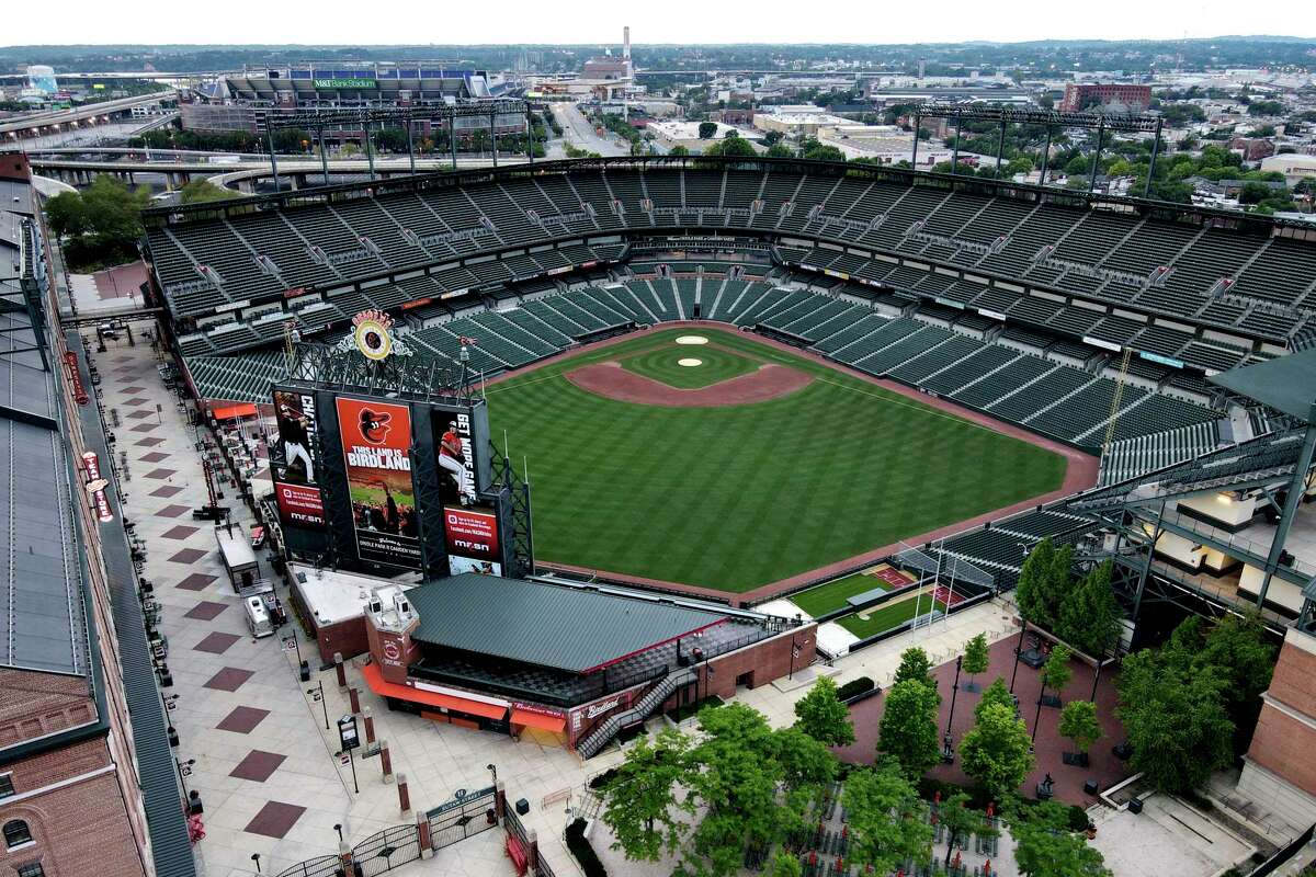 Baltimore Orioles Camden Yards Ballpark Outline Tee