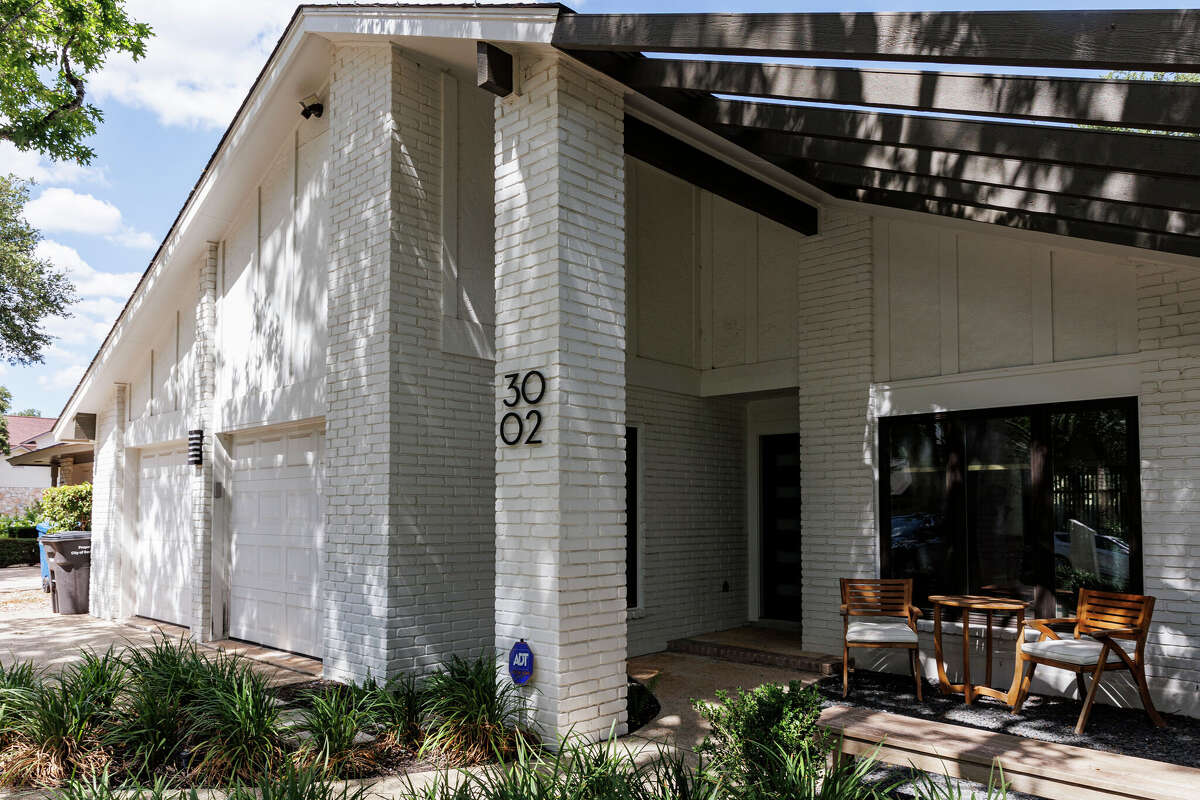 Michael Volk’s three-bedroom, two-bathroom home has been modernized.