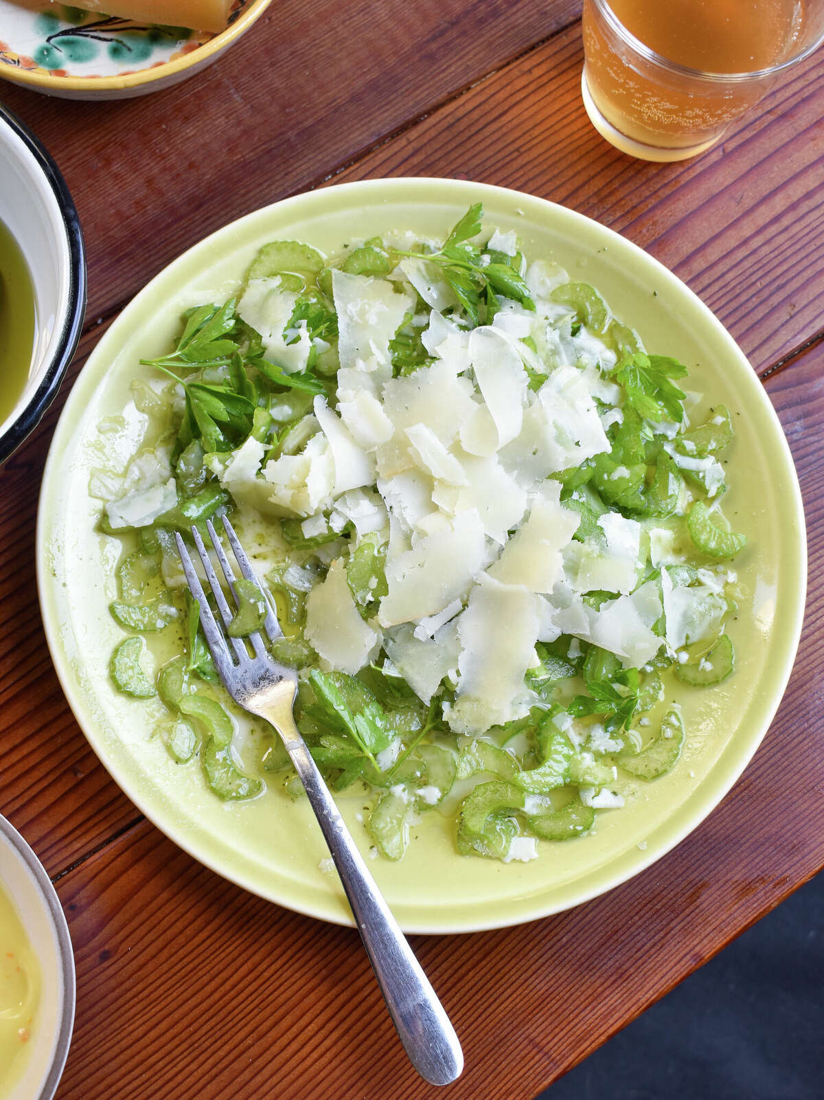 This crisp celery salad is inspired by Auckland restaurant Day Trip's version.