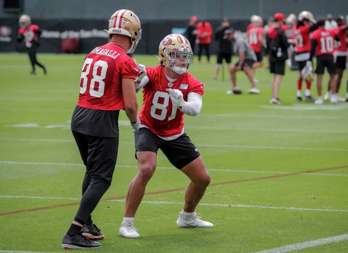 49ers tight end Cameron Latu: 'I'm too slow right now' 