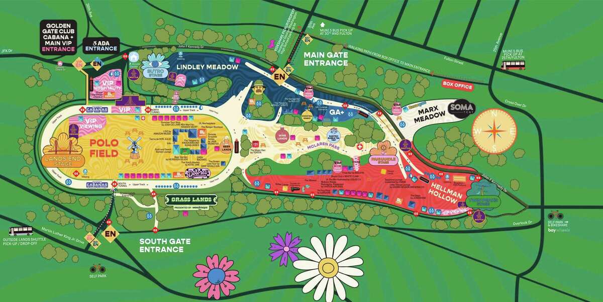 Outside Lands 2023 Guide to the lineup, merch and parking