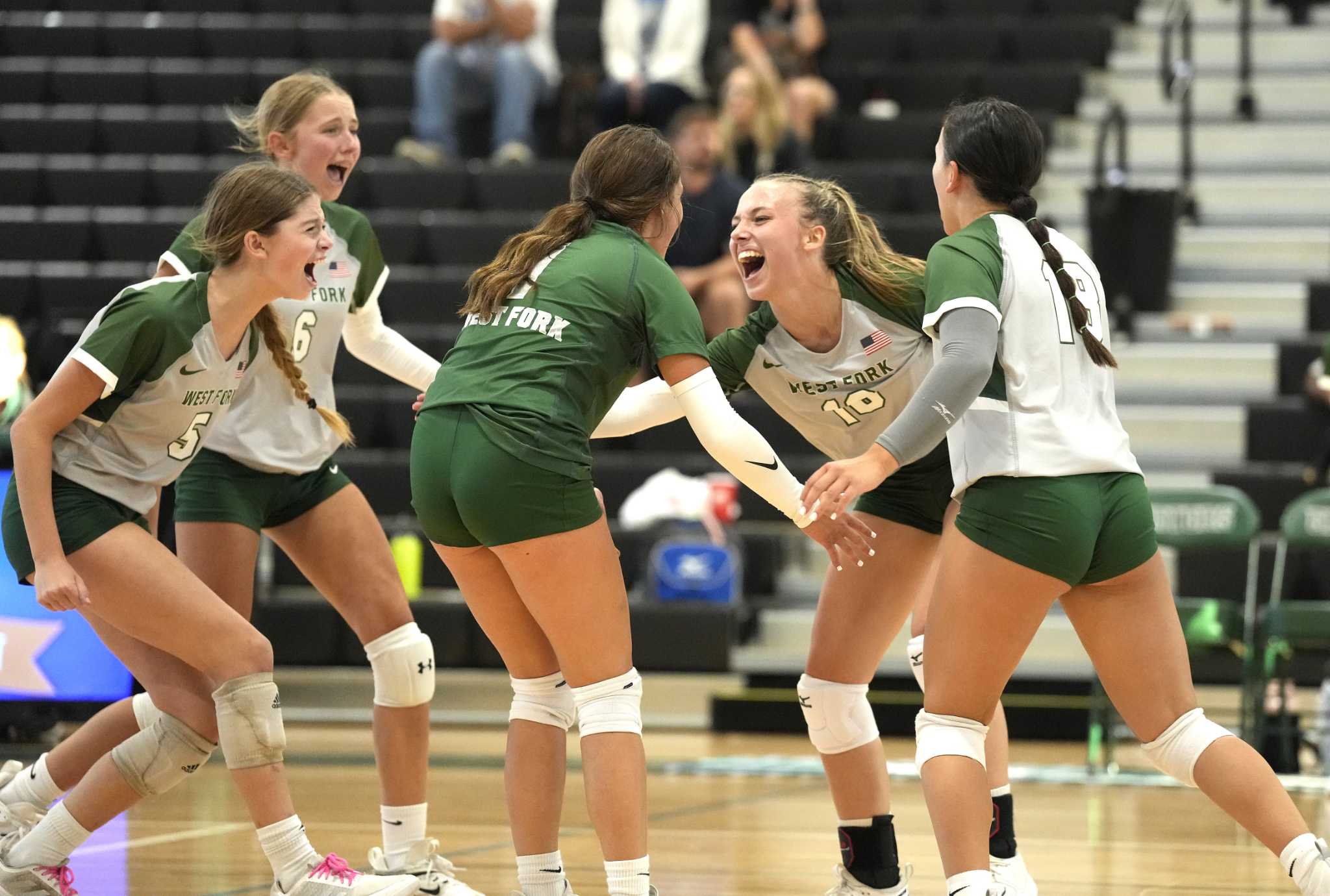 High school volleyball West Fork inaugurares program with win