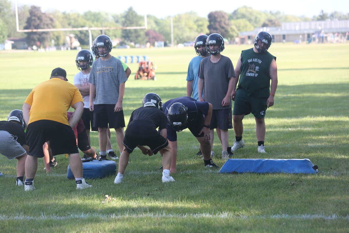 Bad Axe football looks forward to new season in first practice