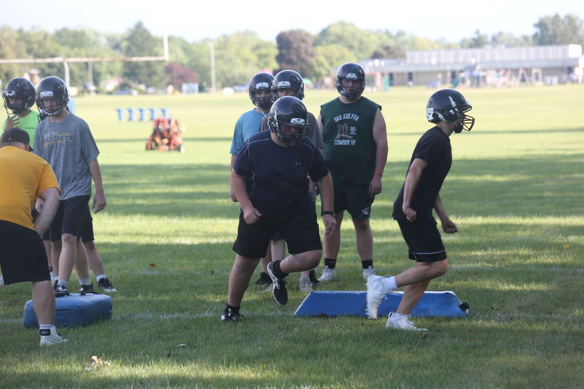 Bad Axe football looks forward to new season in first practice