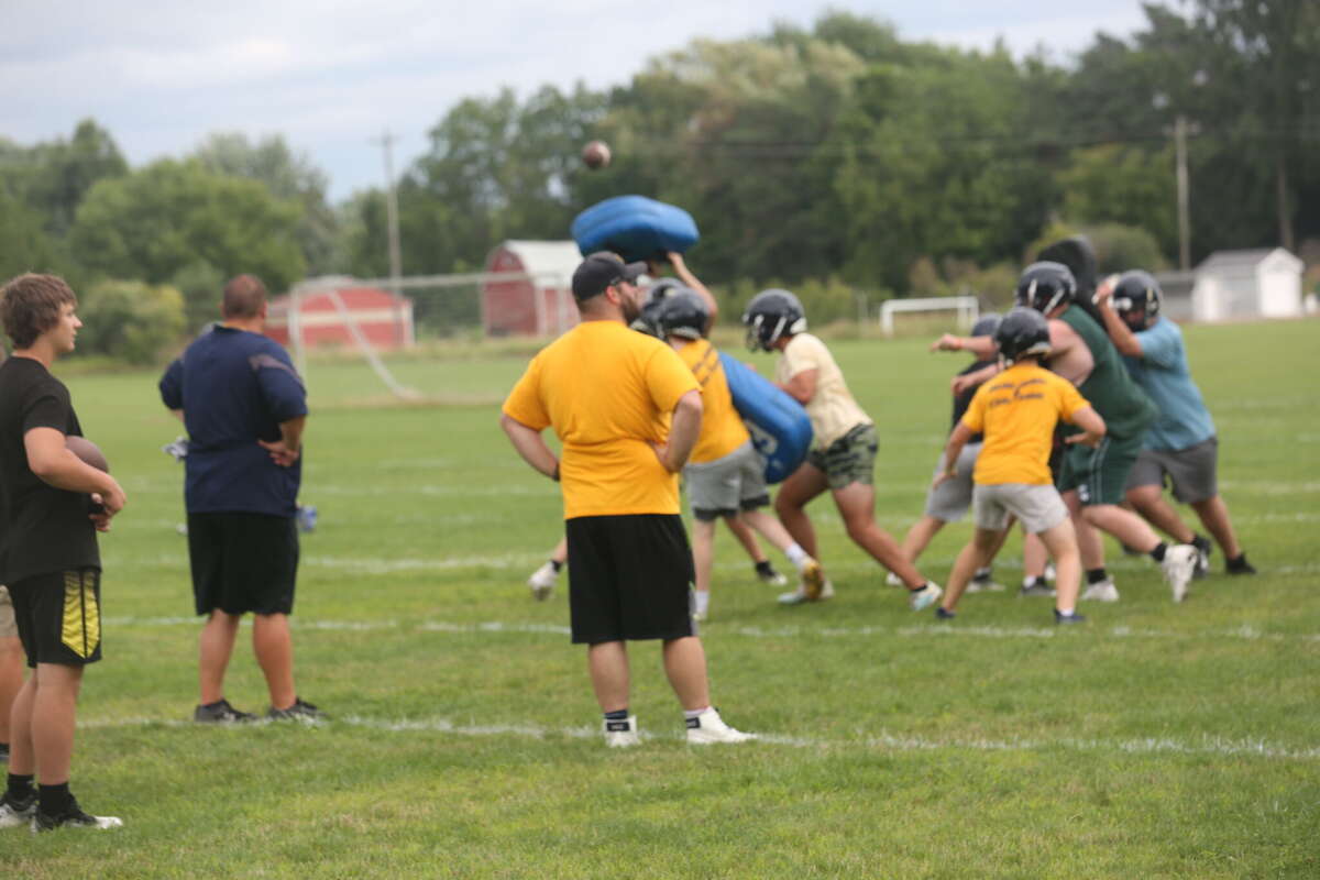 Bad Axe football looks forward to new season in first practice