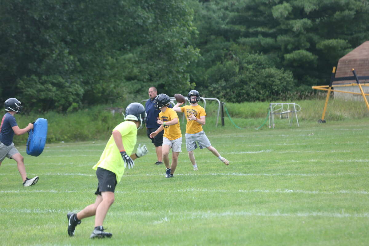 Bad Axe football looks forward to new season in first practice