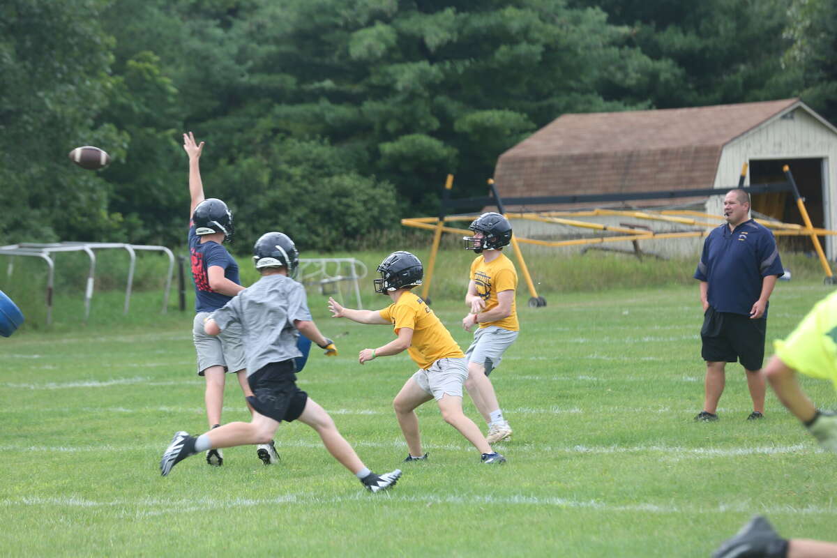 Bad Axe football looks forward to new season in first practice