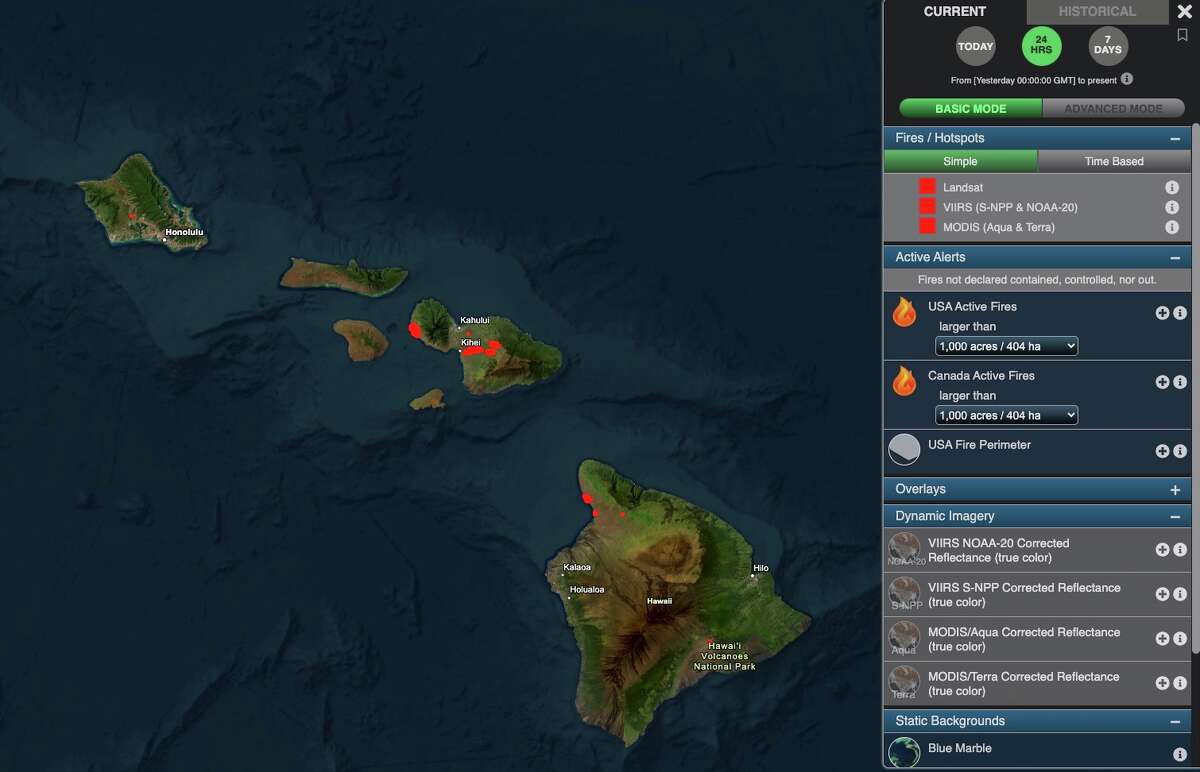 Lahaina fire map: Here’s exactly where Maui blazes are burning
