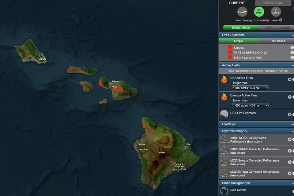 Lahaina fire map: Here’s exactly where Maui blazes are burning