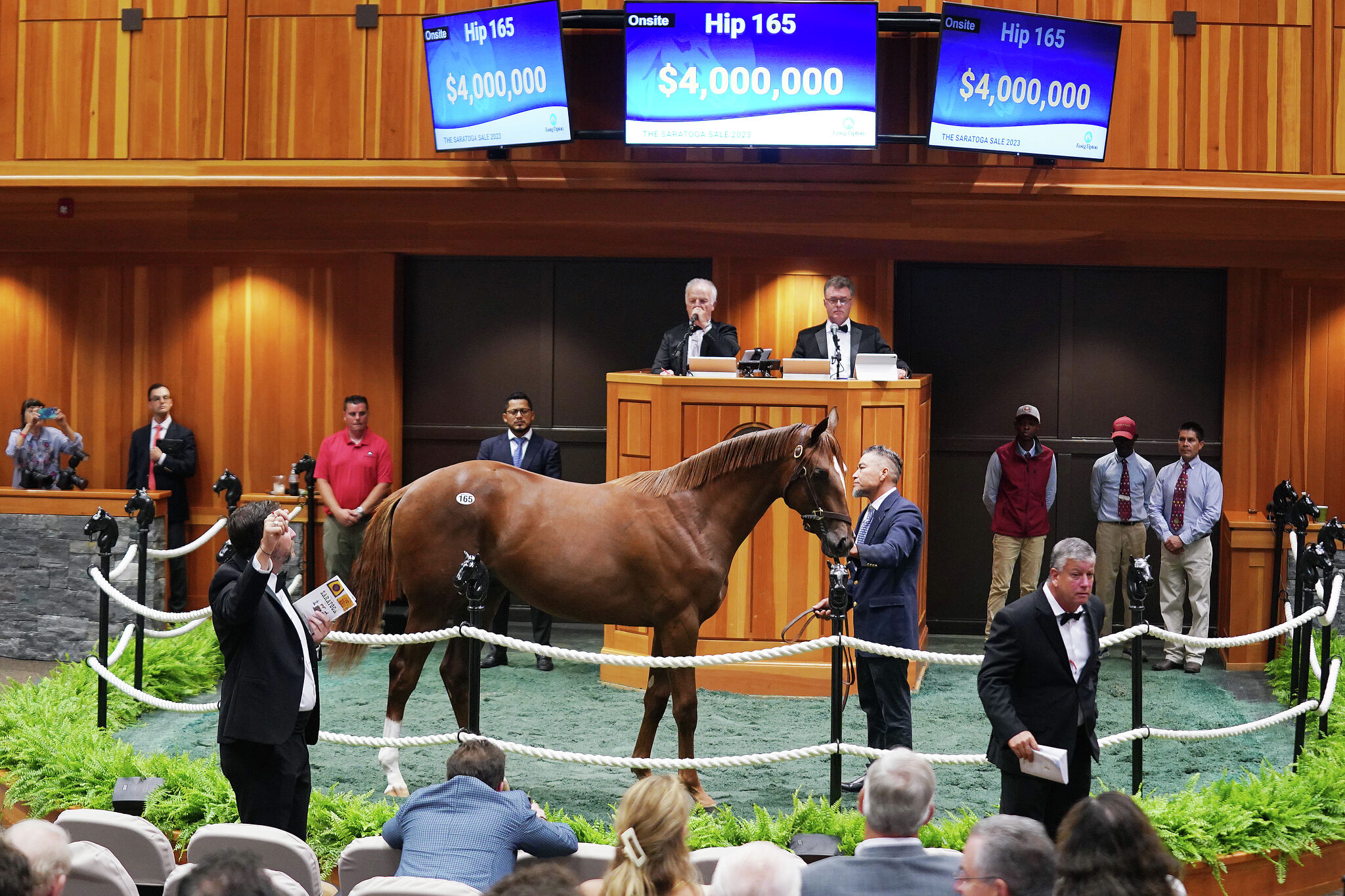 11.7 Percent Increase Evident in Fasig-Tipton Selected Yearling Sale