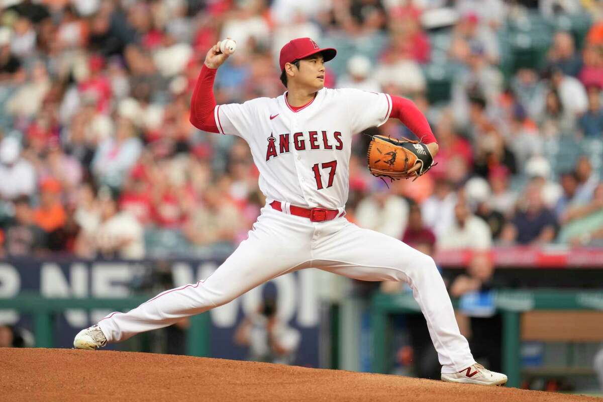 Ohtani hardly dominant but has enough to beat roadweary Giants