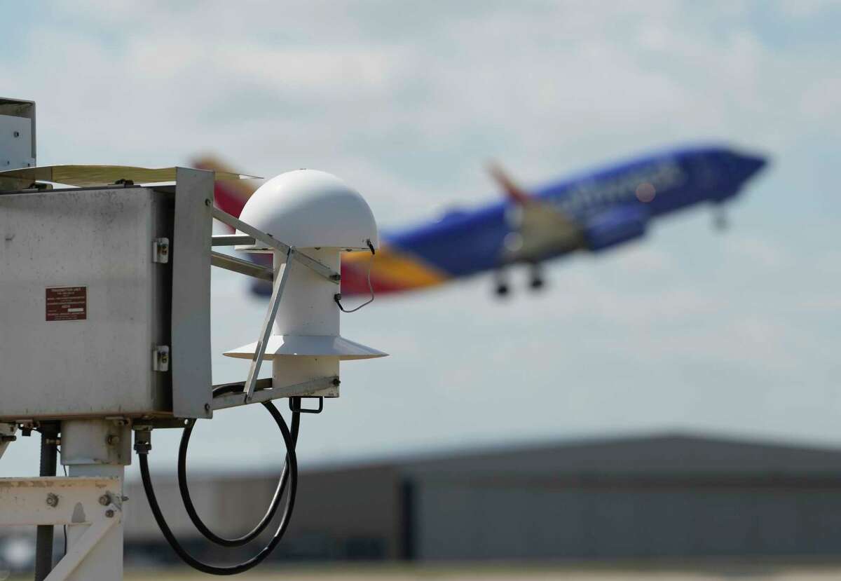 Rare glimpse at how weather data is collected at Hobby Airport