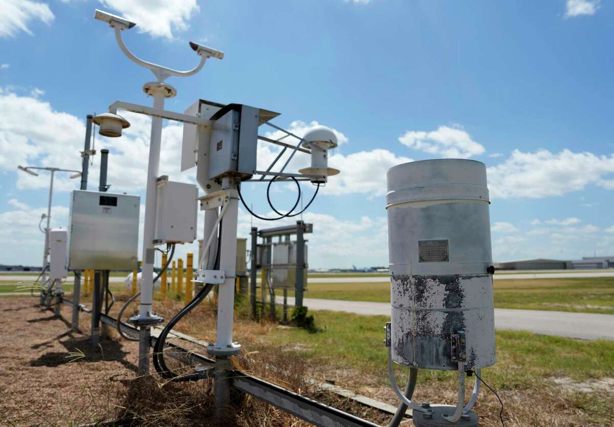 Rare glimpse at how weather data is collected at Hobby Airport