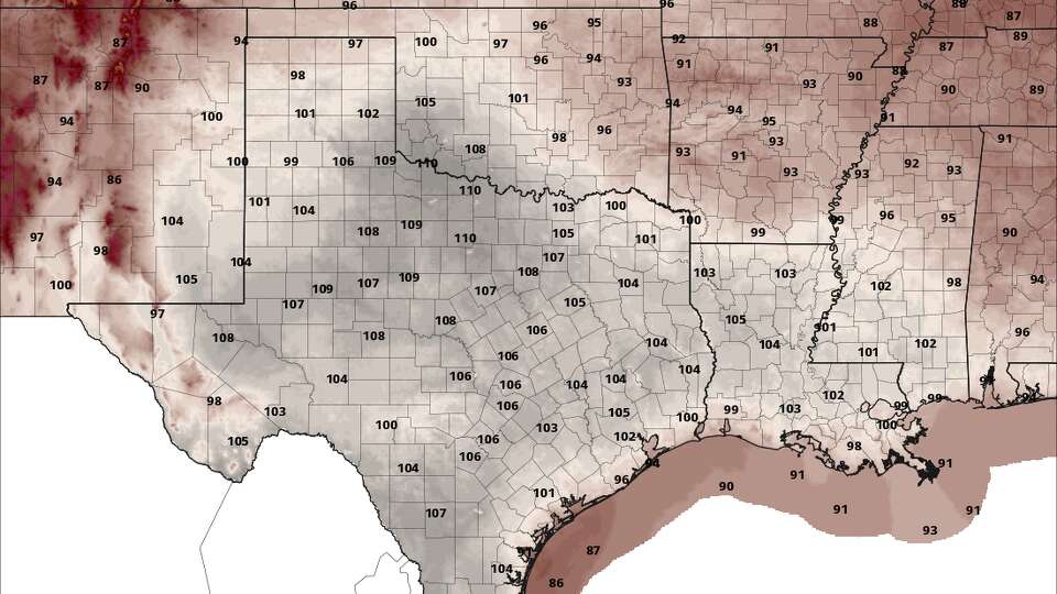 High temperatures in the state of Texas routinely reach the triple-digit mark in the summer. But what city is actually the hottest?