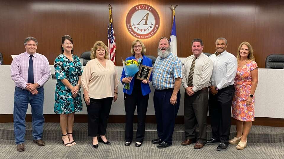Vivian Scheibel resigns after nine years serving on the Alvin ISD Board of Trustees effective Aug. 9.