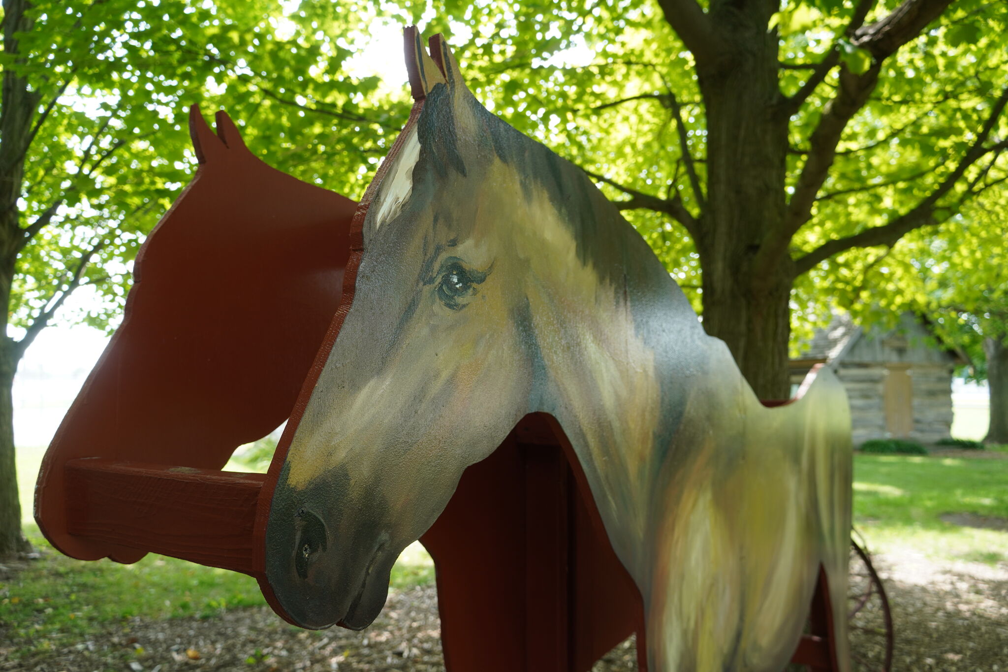 Bad Axe Historical Society gains horse display courtesy of BAHS staff