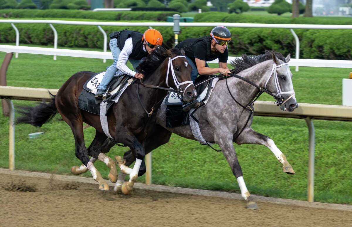 Forte, Tapit Trice put in good workout in preparation for Travers