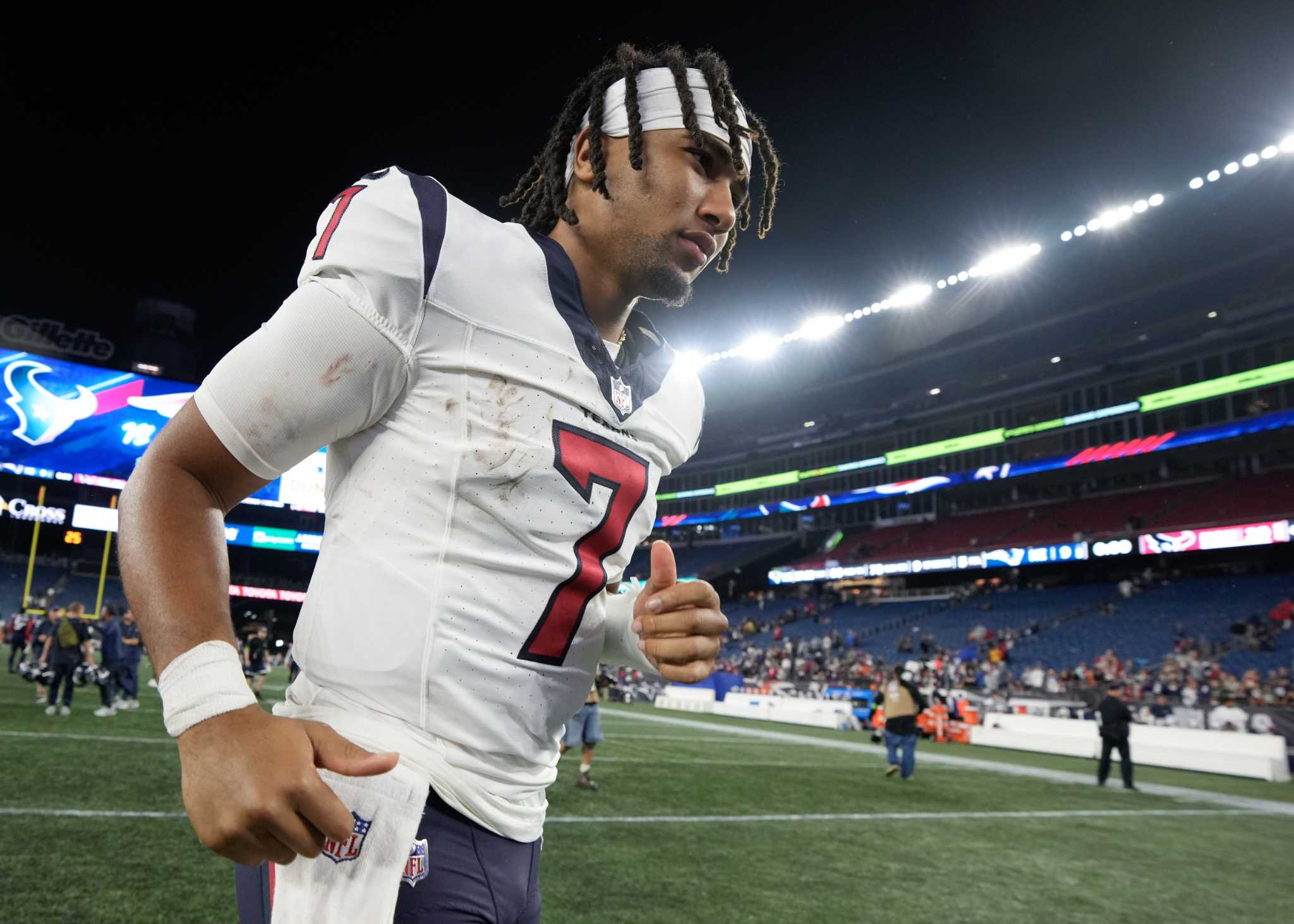 Houston Texans QB C.J. Stroud Learning From Rocky Preseason Debut - Sports  Illustrated Houston Texans News, Analysis and More